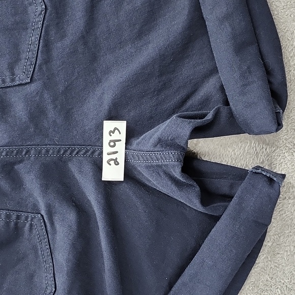 Jones New York Womens Shorts Size 12 Blue Utility - Picture 10 of 11